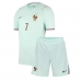 Maglie da calcio Francia Ousmane Dembele #7 Seconda Maglia Bambino Mondiali 2026  Manica Corta + Pantaloni corti)